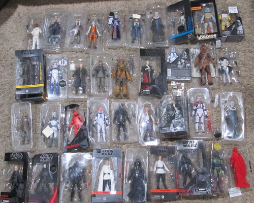 Star wars black series action - black,